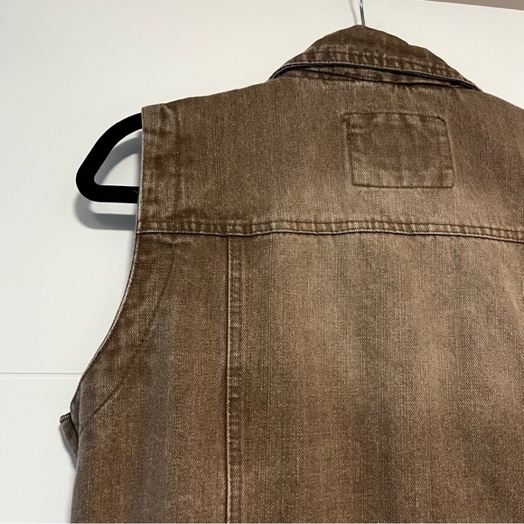 Urban Republic | Brown Denim Vest - Picture 8 of 14
